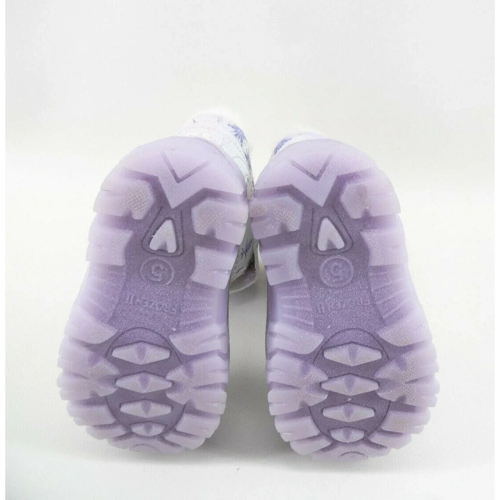 Disney‎ Frozen II Toddler Girl's Thermolite Winter Boot Size 5 Light-Up Outsoles
